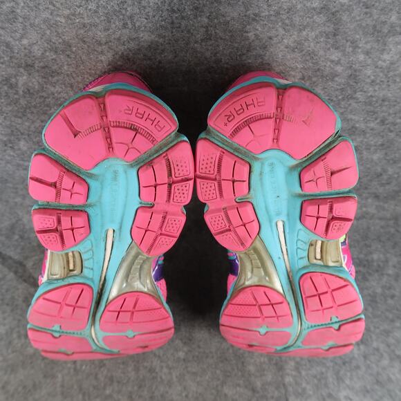 Asics Shoes Womens 11 Athletic Trainers Gel Nimbus 15 Running Sneakers Pink - Picture 15 of 16